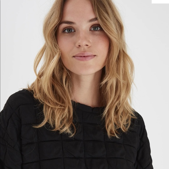 B.Young Byprisa Quilted Pullover Champagne XS - Picture 3 of 15